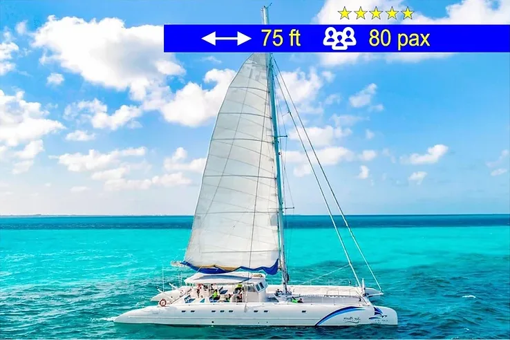 Catamaran Tours Large Group 75 ft / 80 pax — photo 1