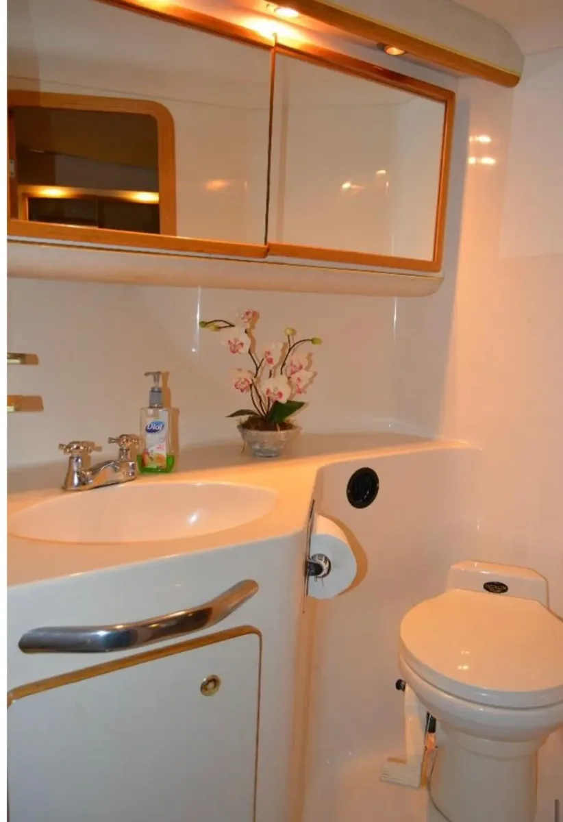 Sea Ray 46 Flybridge — bow lounge — photo 16