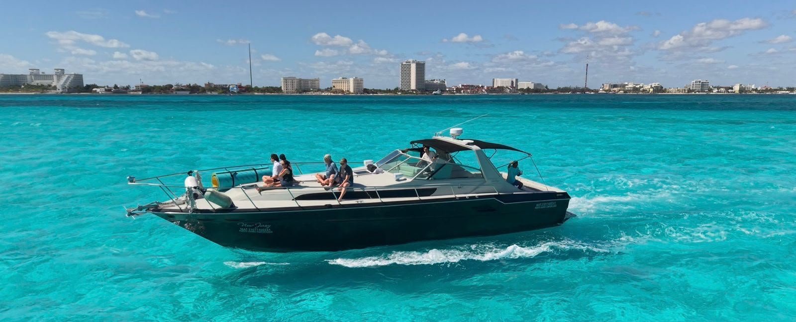 Yacht side view